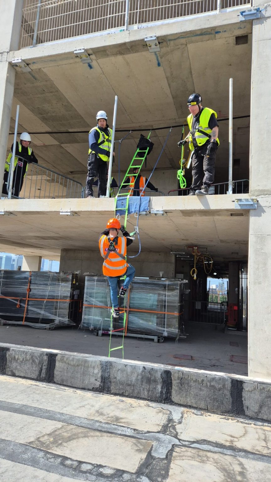 Ladder Rooftop Rescue Training | TRS Safety Training